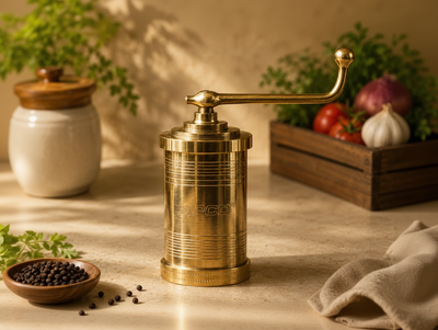 Authentic Brass Idiyappam Maker – Seva Nazhi for String Hoppers